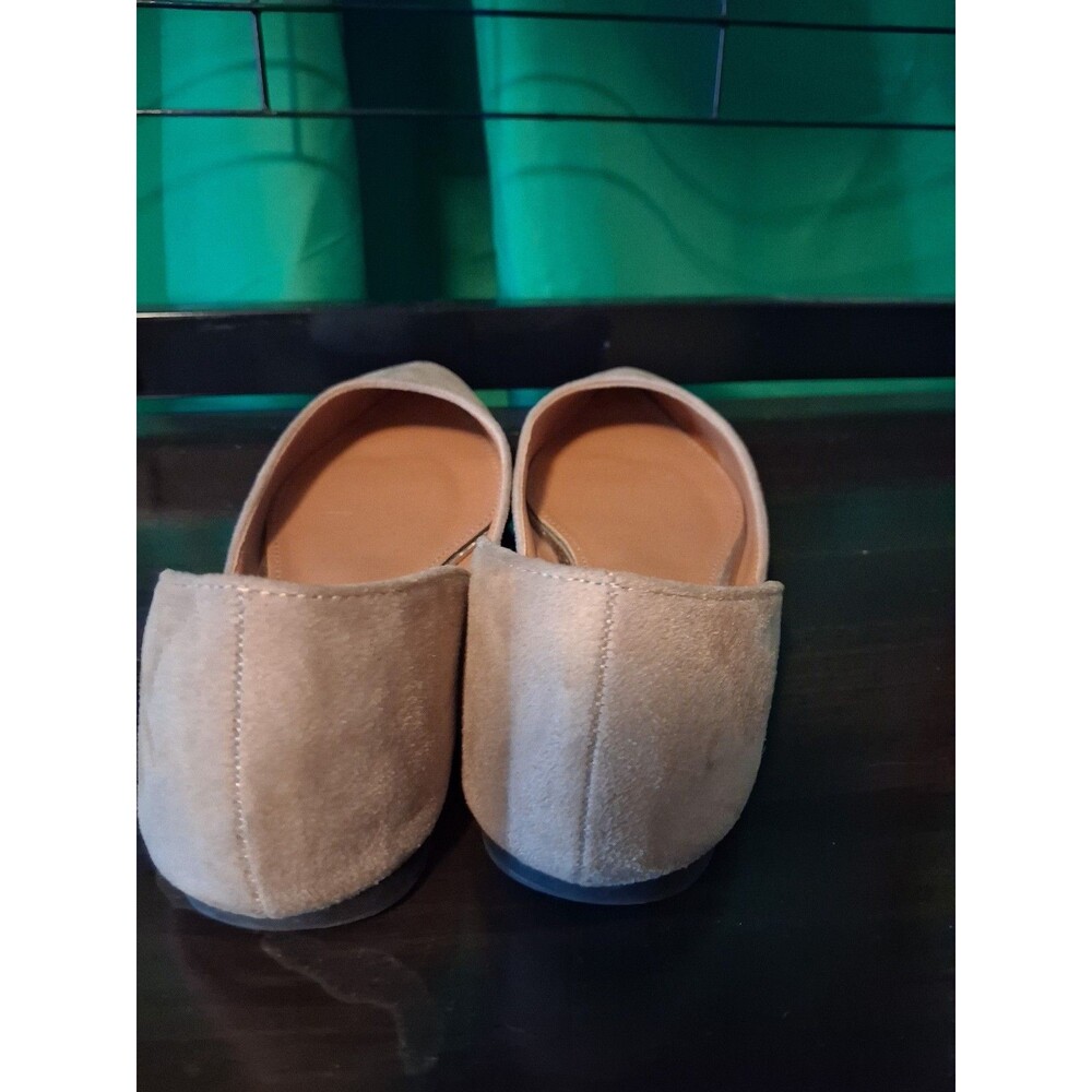 Ollioslip on ballet flats D Orsay style pointed toe sz 9 - Picture 4 of 5